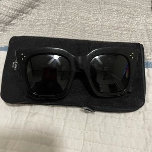 Celine Black Oversized sunglasses
